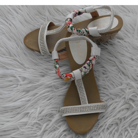 Bella Marie Wedge Sandal - Picture 2 of 2